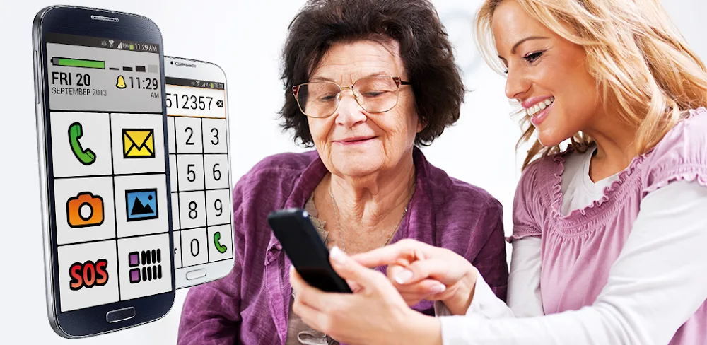 BIG Launcher for Seniors