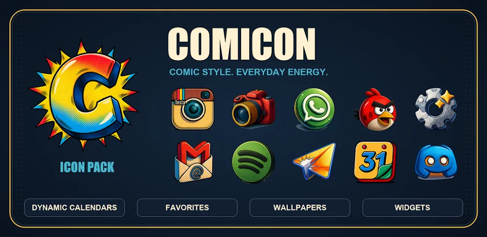 Comicon - Icon Pack