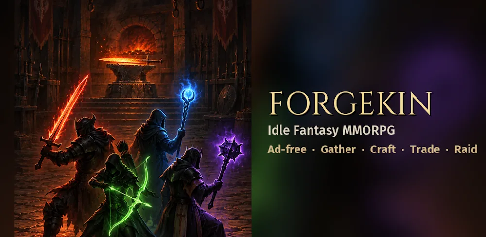 Forgekin: Idle MMORPG