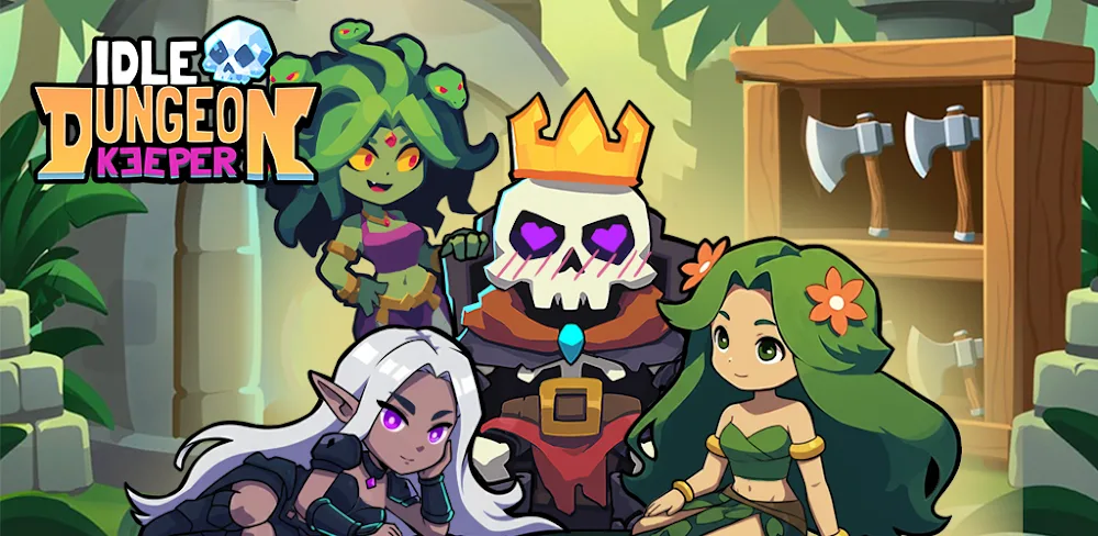 Idle Dungeon Keeper Tycoon RPG