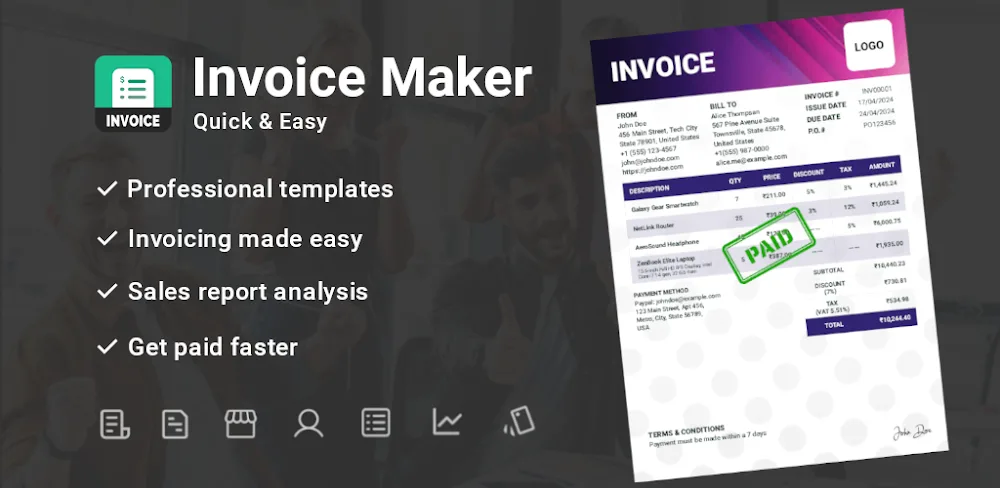 Invoice Maker: Quick & Easy