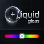 Liquid Glass Widgets : Blur