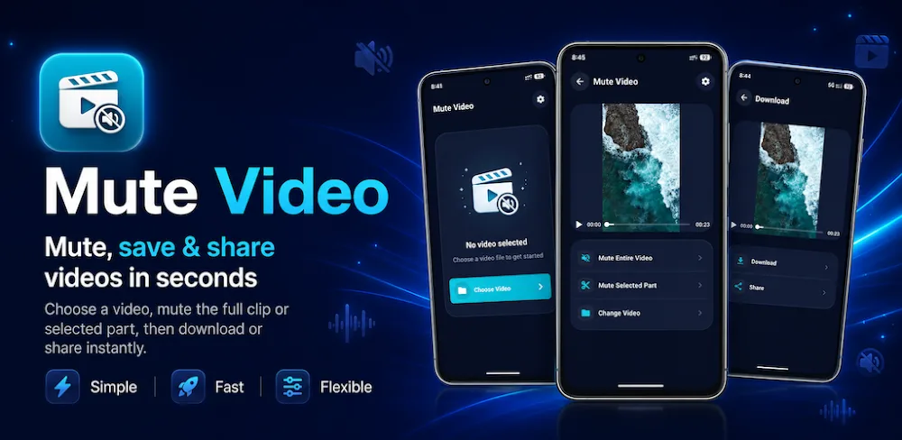 Mute Video Remove Audio