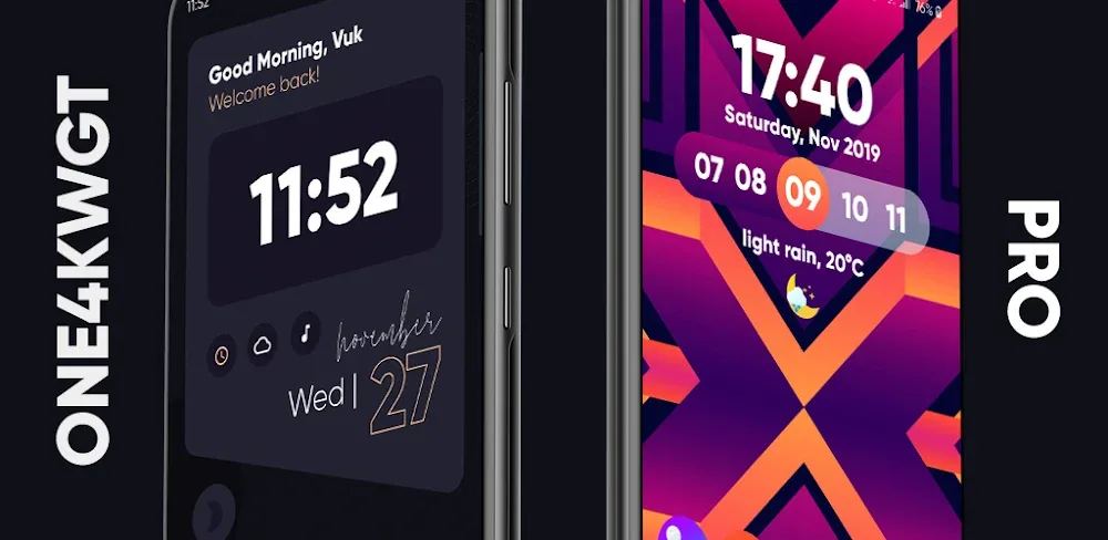One4KWGT Pro: KWGT Pro widgets