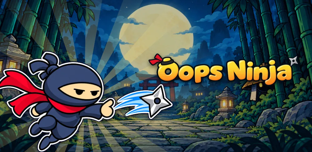Oops Ninja: Idle Shuriken RPG